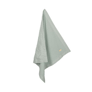 roba Organic Babydecke 80 x 80cm frosty green