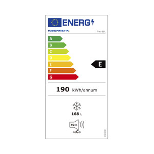 Kibernetik TK161L Tiefkühlschrank