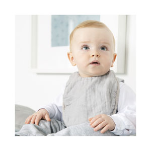 roba Organic Lätzchen 3er Set frosty green