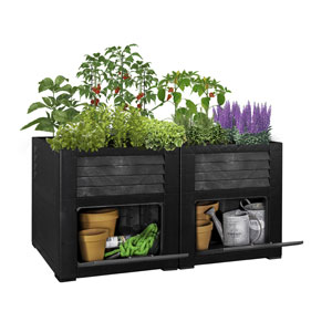 WeberGarden Hochbeet mit Staufächern