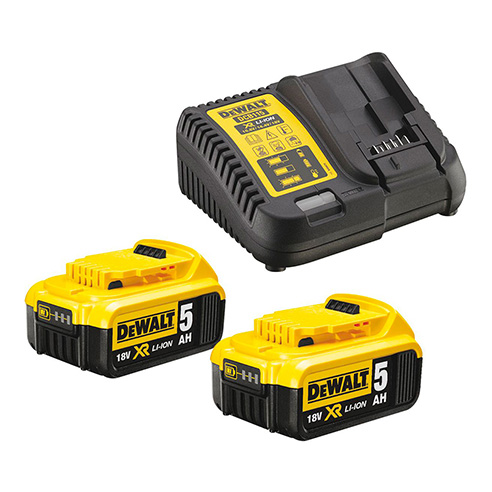 DeWalt DCB115P2 Akku Starter-Kit 18V 5,0 Ah