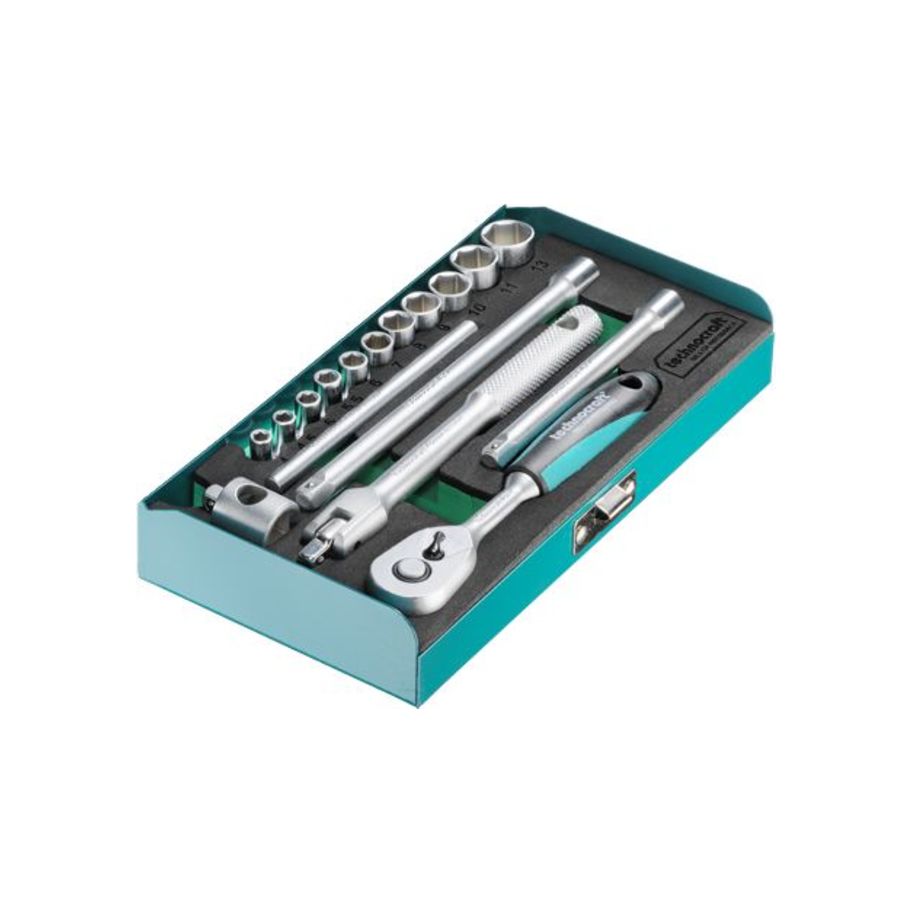 technocraft Steckschlüsselsatz 1/4" 17tlg