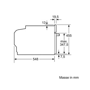 Bosch CMG7241B1 Kompakt Kombi Mikrowelle 230V