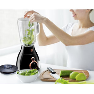 Berlinger Haus Standmixer mit 1.5L Glas Black Rose Collection