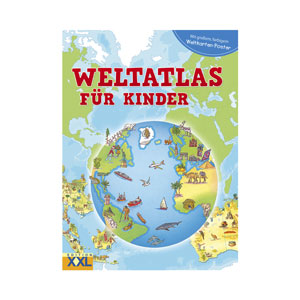 XXL Weltatlas für Kinder inkl. Poster
