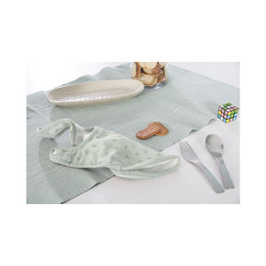 roba Organic Lätzchen 3er Set frosty green