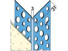 PROTEKTOR Kantenprofil für den Trockenbau (1 mm, runder Kopf) 1078300