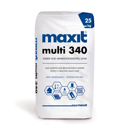 maxit multi 340 Kleber und Armierungsmörtel Lehm