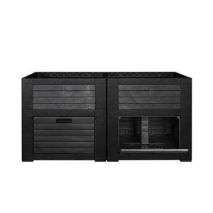 WeberGarden Hochbeet mit Staufächern