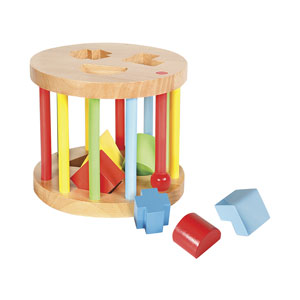 Spielmaus Steckbox rund 6 Steine