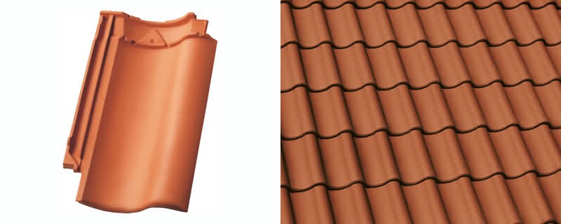 Nelskamp NIBRA®-HOHLFALZ-ZIEGEL H 10 Naturrot