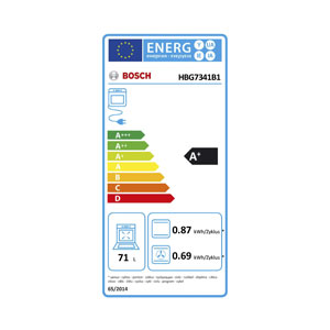Bosch HBG7341B1 Einbaubackofen 230V
