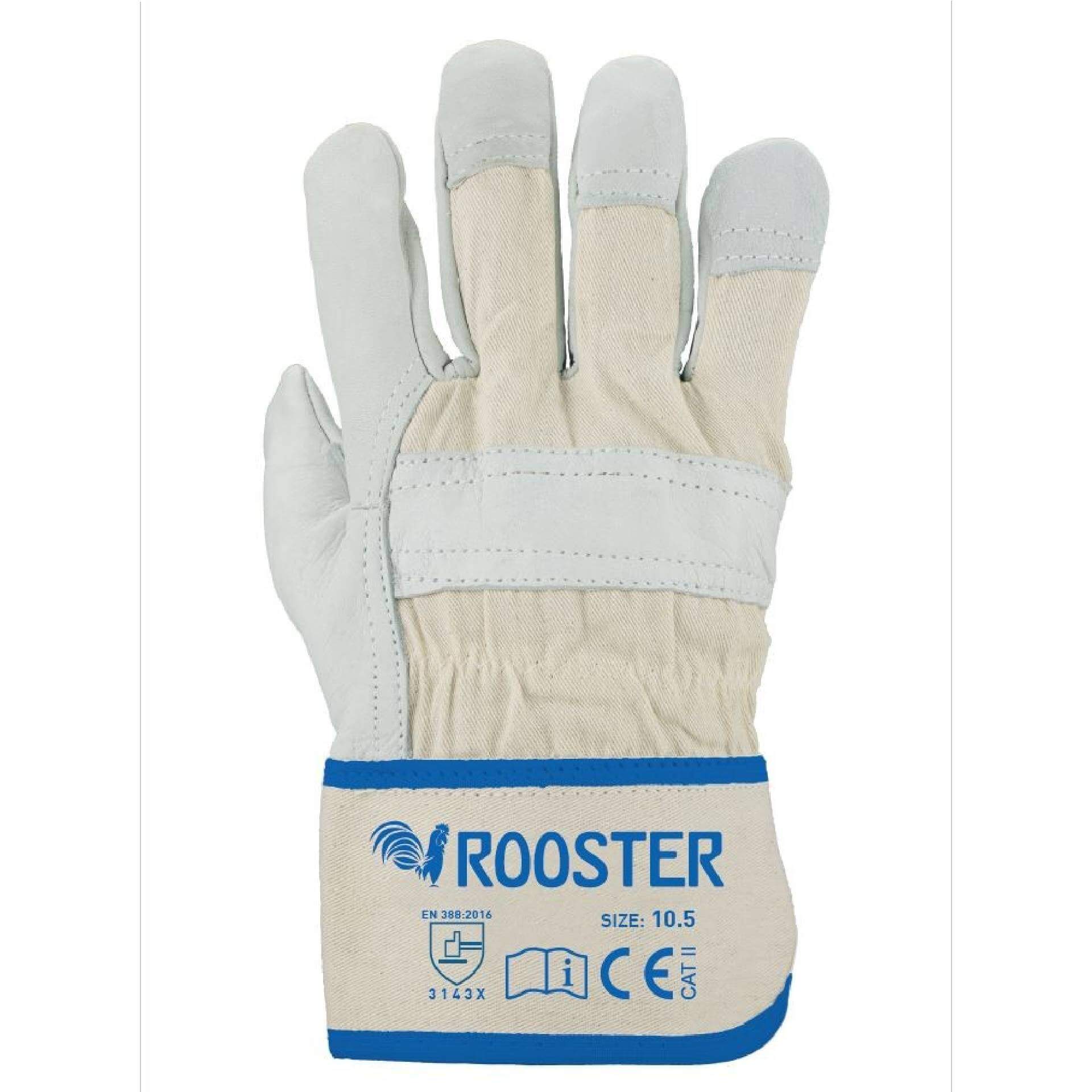 ASATEX Volleder-Handschuh ROOSTER - Grösse 8