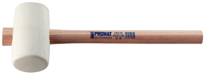 Gummihammer Promat Weiss 64mm