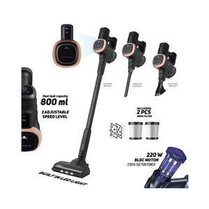 Berlinger Haus Akku-Staubsauger Black Rose Collection