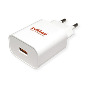 Roline USB Ladegerät 1 Port QC3.0 18W
