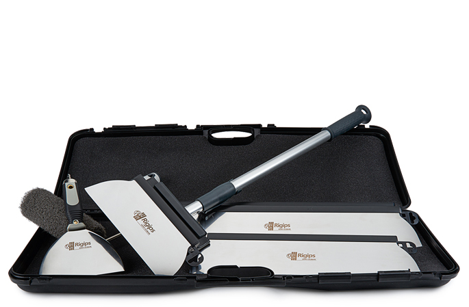 Rigips PerfektFinish-Set 6 tlg., im Kunststoffkoffer