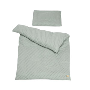 roba Organic Bettwäsche 2 teilig 100x135cm frosty green