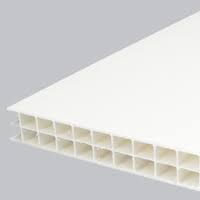 Bauwandplatte PP-H Hohl 210x240cm 10mm W