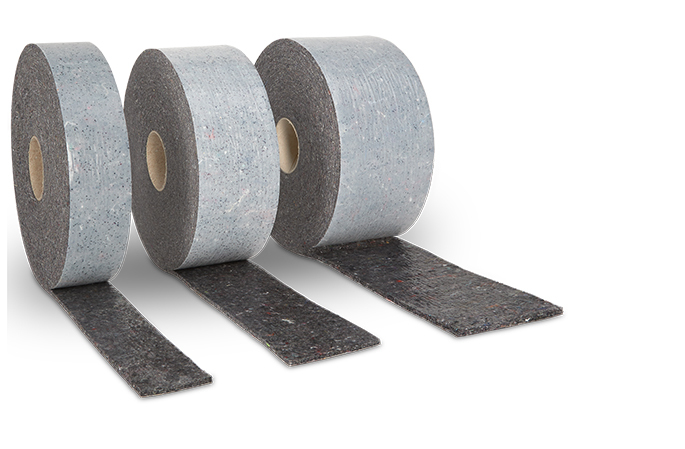 Rigips Anschlussdichtung aus Filz, einseitig selbstklebend
