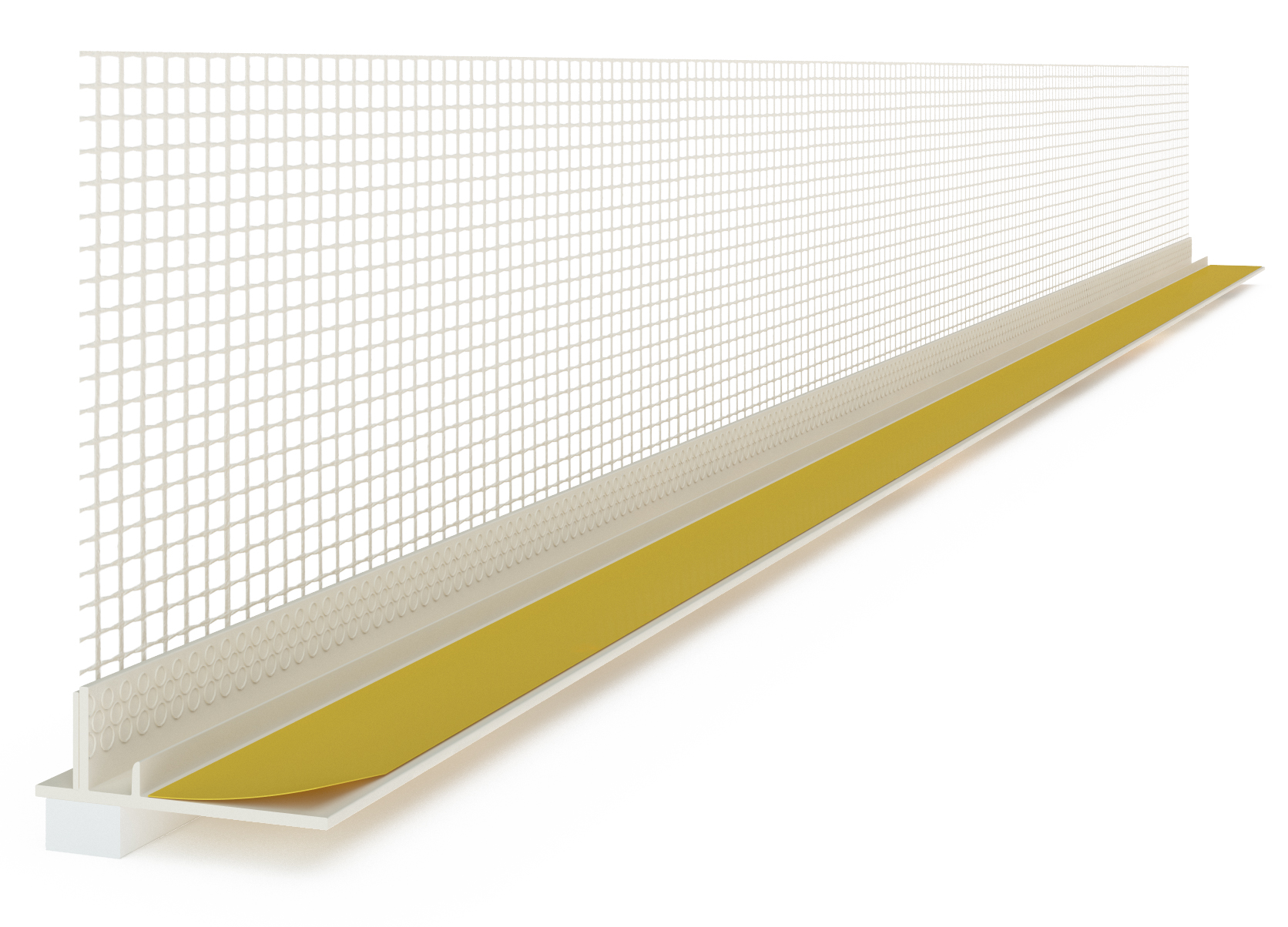 Anputzdichtleiste 6mm 2,6m ohne Lippe