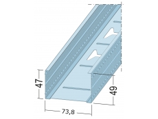 PROTEKTOR C-Wandprofil (CW 75-06) 5215275 / 1 BND à 8 Stk./ 1 GB à 12 BND