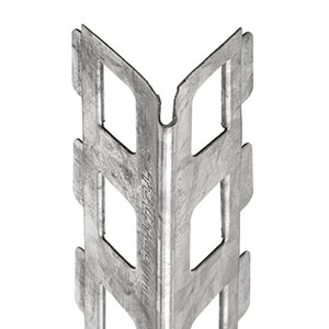 Kantenrichtprofil für den Innenputz (8 mm, runder Kopf) 1026300; 1 BND à 25 Stk./ 1 Pal. à 100 BND/ 7500 lfm