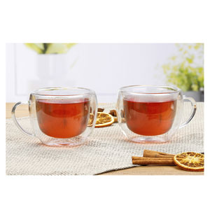 FS-Star Teeglas 2er Set doppelwandig