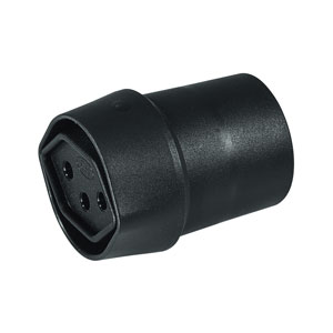 Fix-Adapter CH T12 - D CEE7 schwarz