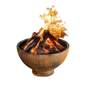 Mr. Grill Feuerschale mit Grillring und Zubehör