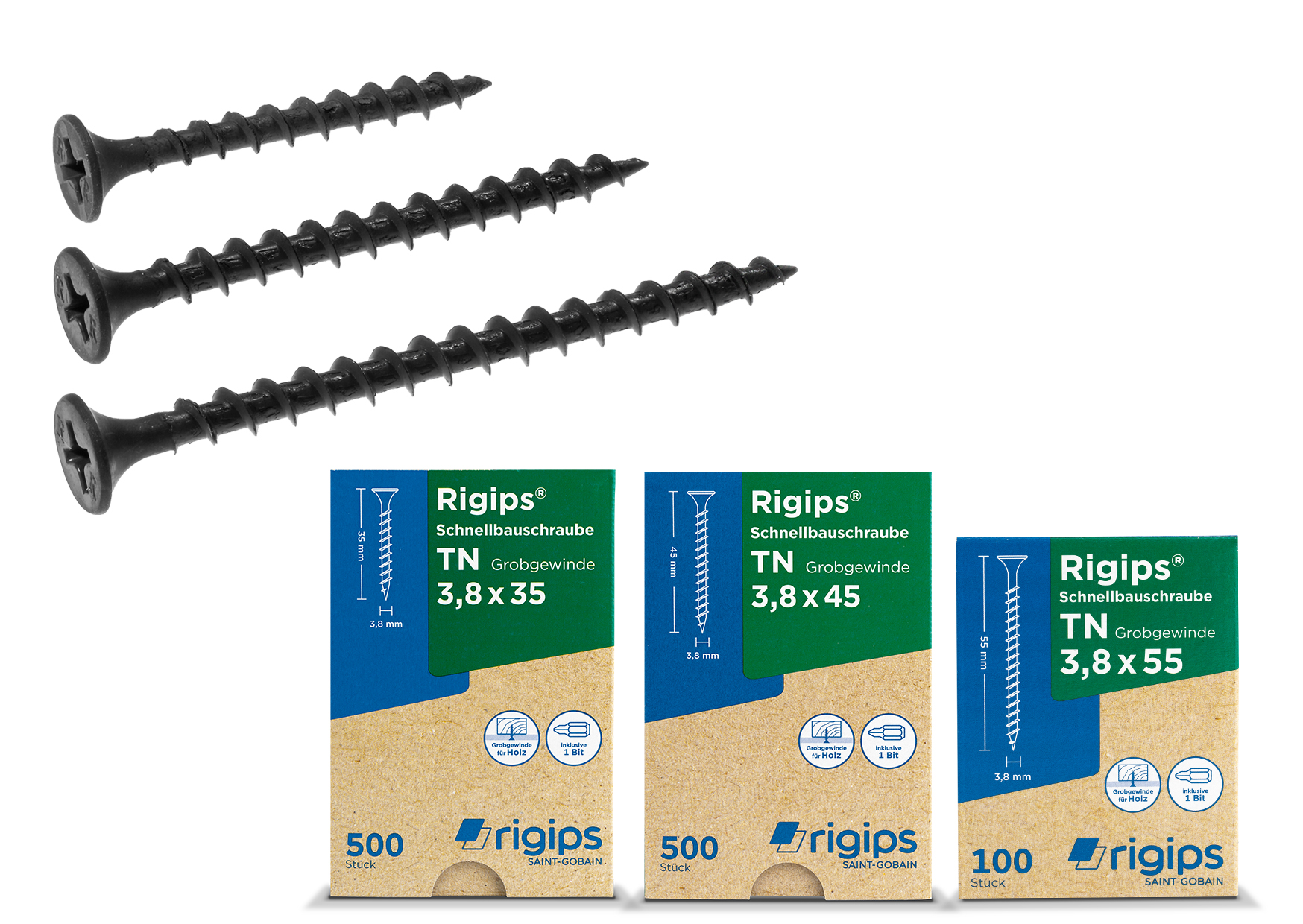 Rigips Schnellbauschraube TN (Grobgewinde)
