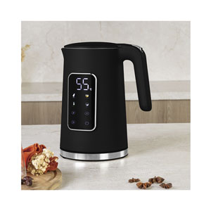 Berlinger Haus Wasserkocher mit Digitalanzeige Black Vantage Collection