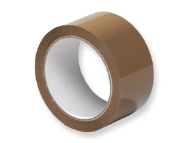 Packklebeband PP 50mm x 66m braun