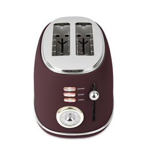 Berlinger Haus Toaster matt bordeaux Leonardo Collection