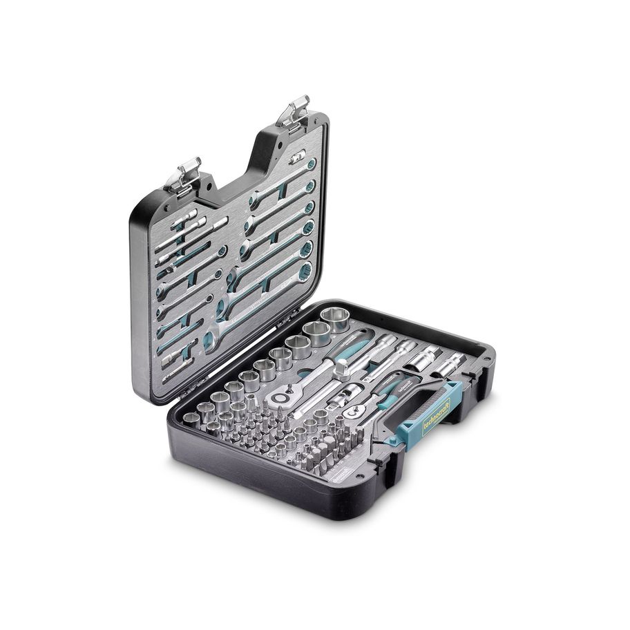 technocraft Steckschlüsselsatz 1/4" + 1/2" 86tlg