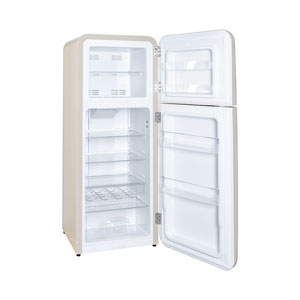 Kibernetik KSTK253 Retro Kühl-Gefrierkombination beige