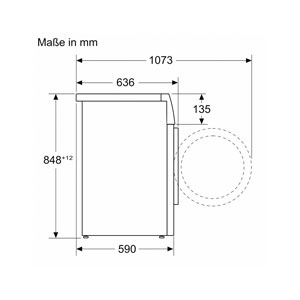 Siemens Waschturm WQ45G2A0CH & WG44G2F9CH