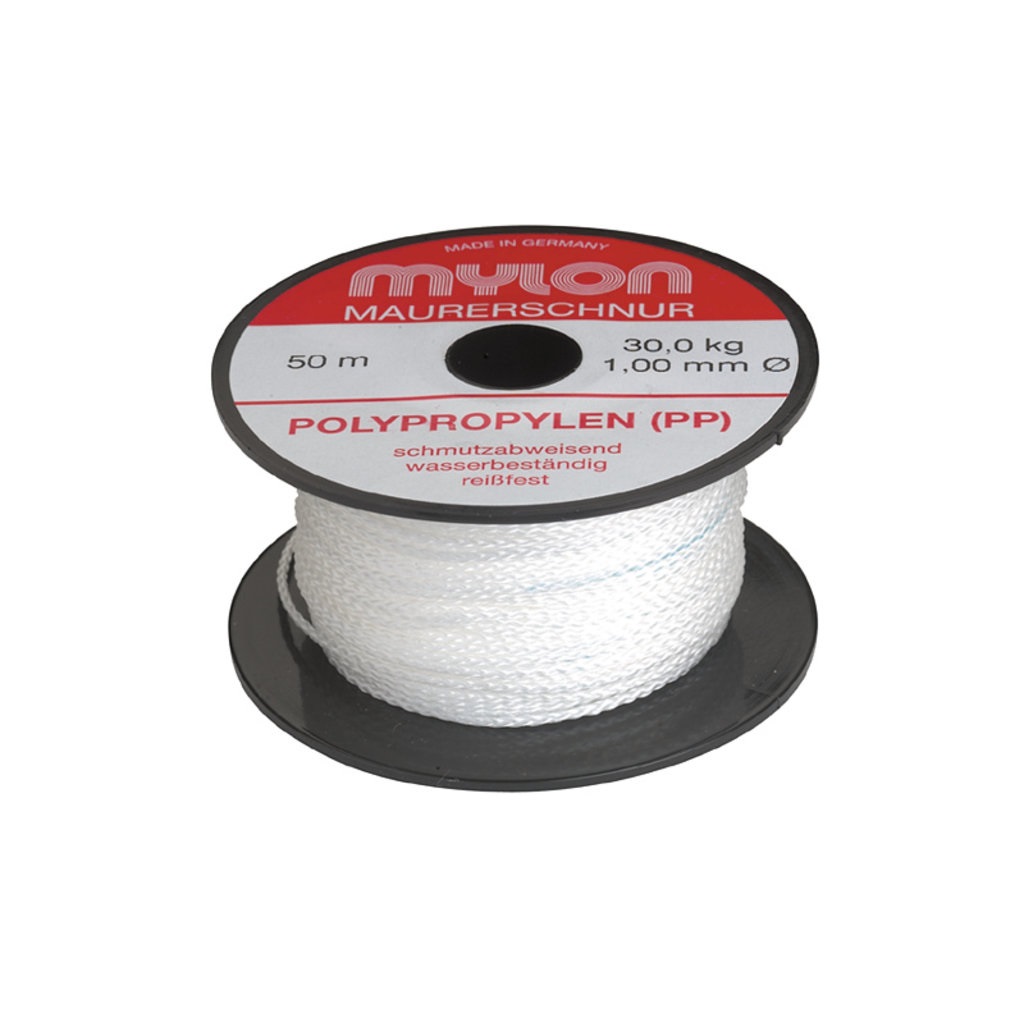 Maurerschnur PP 1,0mm x 20m Weiss