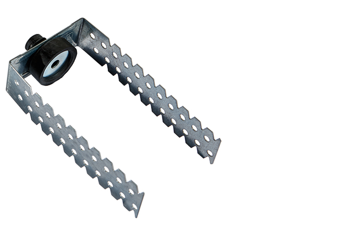 Rigips U-Direktabhänger CD 125 gebogen, schallentkoppelt