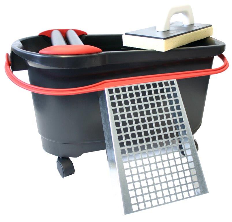 Waschbox für Plattenleger 24 l 4-tlg