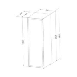 Kibernetik WKH448D Weinklimaschrank 2 Zonen 448 Liter