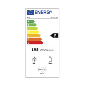 Kibernetik KSTK253 Retro Kühl-Gefrierkombination beige