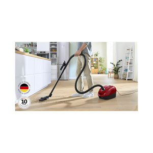 Bosch BGD38RD1H Bodenstaubsauger mit Staubbeutel