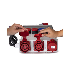 Ekström SV32T25 Stromverteiler mit Ständer