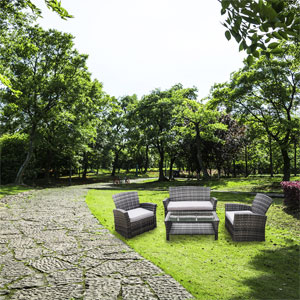 CONTINI Rattan Lounge AREZZO