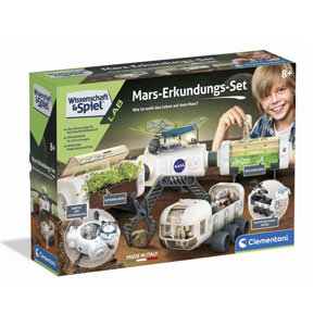 Clementoni 59289 Experementierkasten Mars - Erkundungsset