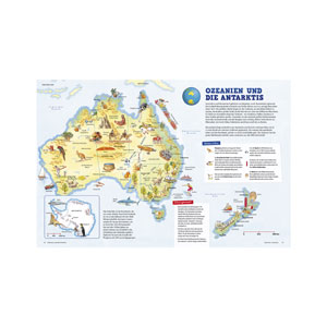 XXL Weltatlas für Kinder inkl. Poster