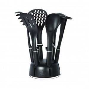 Berlinger Haus 7-teiliges Kochbesteck Set  Black Royal Collection