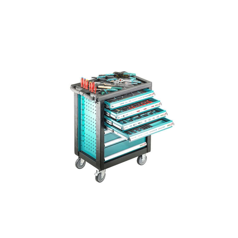 technocraft Werkstattwagen"ALLROUND" 164tlg