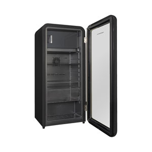 Kibernetik RKS149 Retro Getränkekühlschrank schwarz